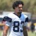 Aug 1, 2026; Oxnard, CA, USA; Dallas Cowboys wide receiver Anthony Smith (83) at training camp at River Ridge Playing Fields.