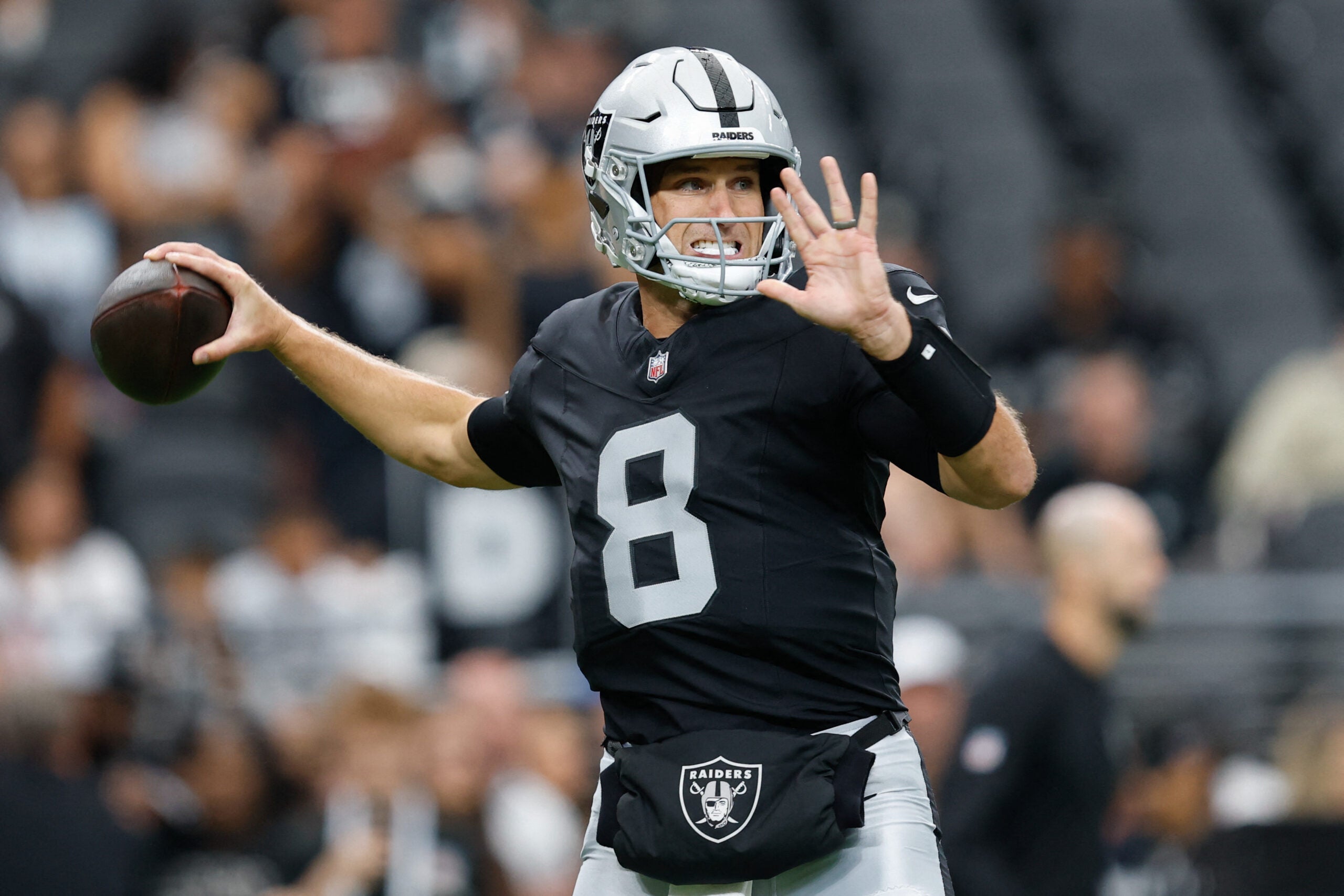 Las Vegas Raiders quarterback Kirk Cousins