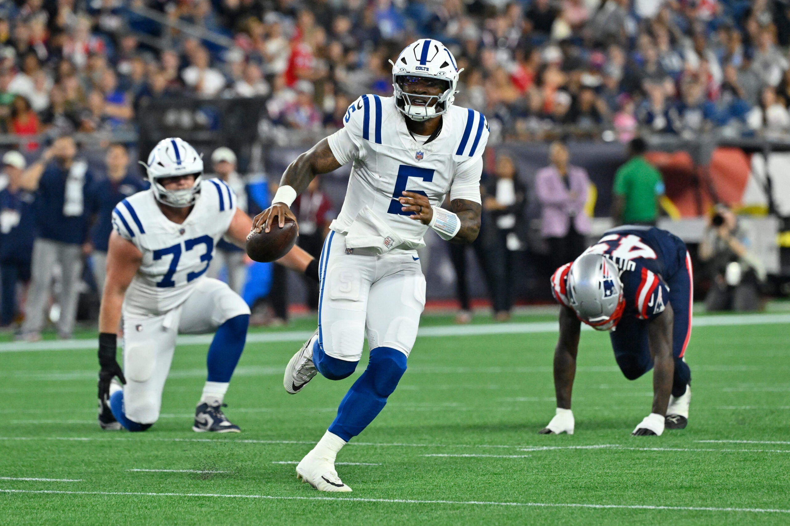Anthony Richardson stole the show for the Colts against the Patriots