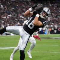 Las Vegas Raiders wide receiver Jack Bech preseason Week 1