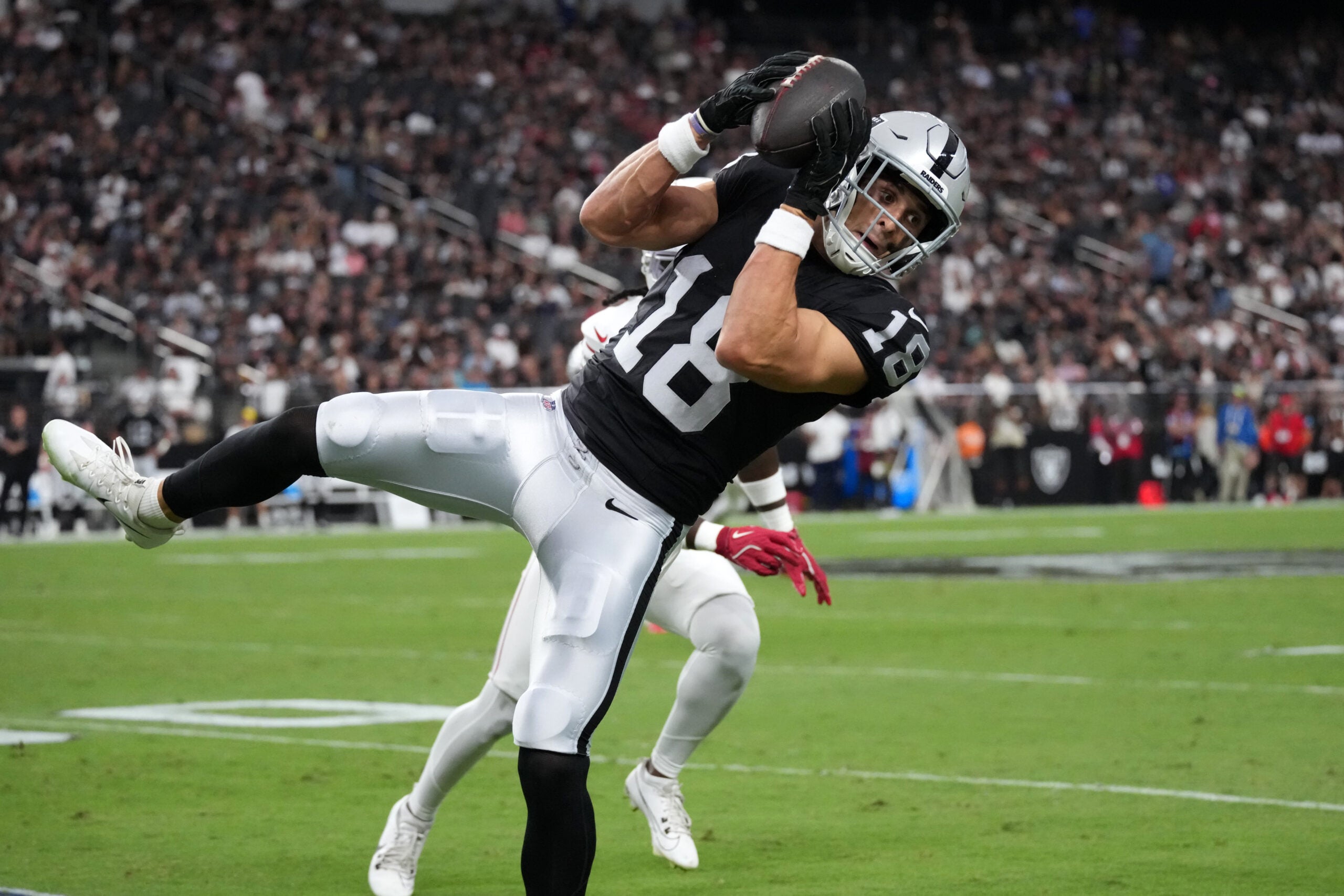 Las Vegas Raiders wide receiver Jack Bech preseason Week 1