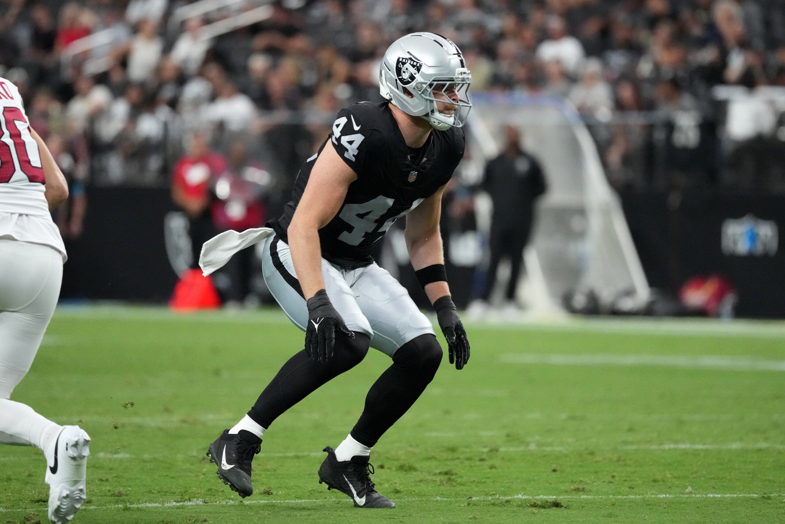 Las Vegas Raiders tight end Tommy Eichenberg Arizona Cardinals