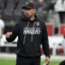 Las Vegas Raiders head coach Klint Kubiak