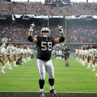 Las Vegas Raiders offensive line Jackson powers-Johnson