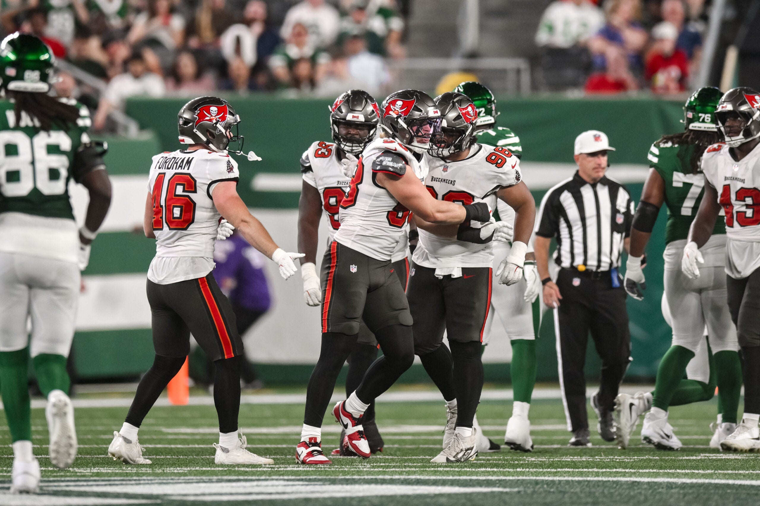 The Buccaneers might lose a rookie to a lawsuit after he stood out against the Jets in the preseason.