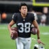 Las Vegas Raiders kicker Kansei Matsuzawa Tokyo Toe