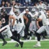 Las Vegas Raiders quarterback Fernando Mendoza preseason game vs. Houston Texans pick six interception