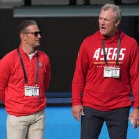 GM John Lynch gets the San Francisco 49ers roster of 90 down to 53.