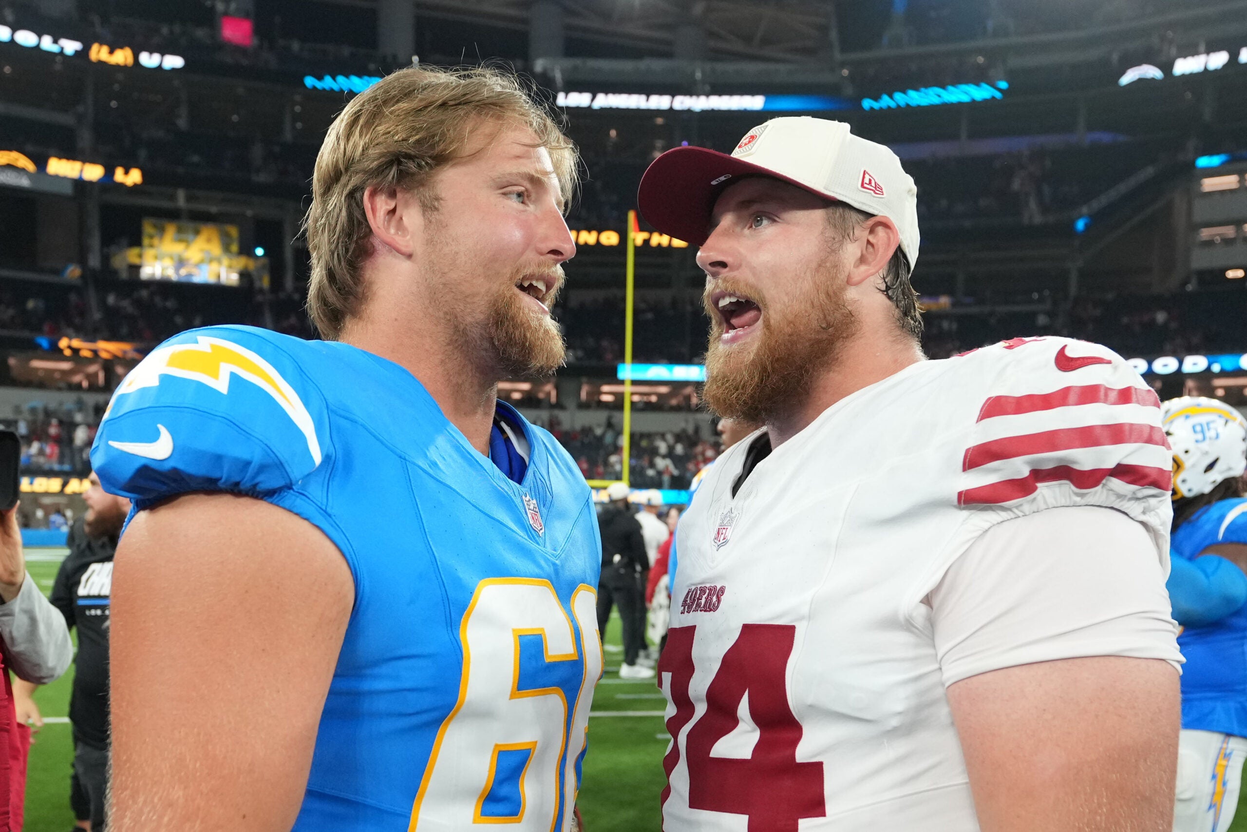 49ers rookie OL Carver Willis has caught the attention of his HC after a strong preseason.