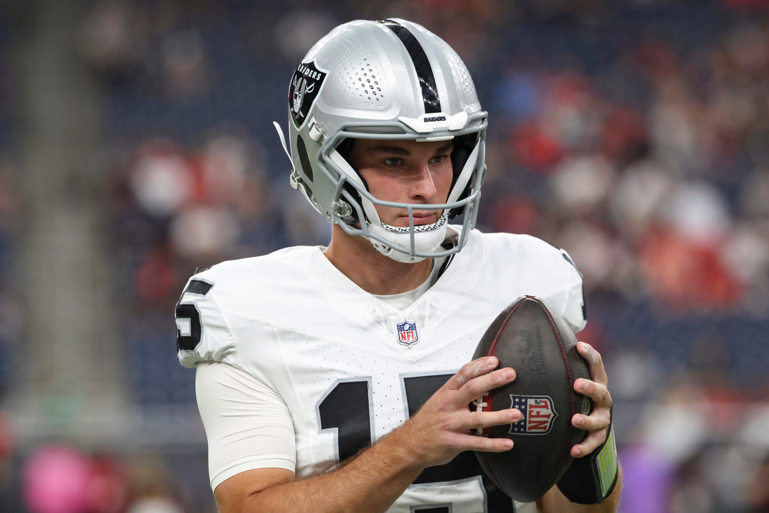 Las Vegas Raiders quarterback Fernando Mendoza Troy Aikman