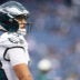 Aug 22, 2026; Foxborough, Massachusetts, USA; Philadelphia Eagles running back Will Shipley (28) before the game against the New England Patriots at Gillette Stadium.