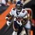 Aug 22, 2026; Cincinnati, Ohio, USA; Chicago Bears running back Salvon Ahmed (36) runs with the ball against the Cincinnati Bengals in the first half at Paycor Stadium.