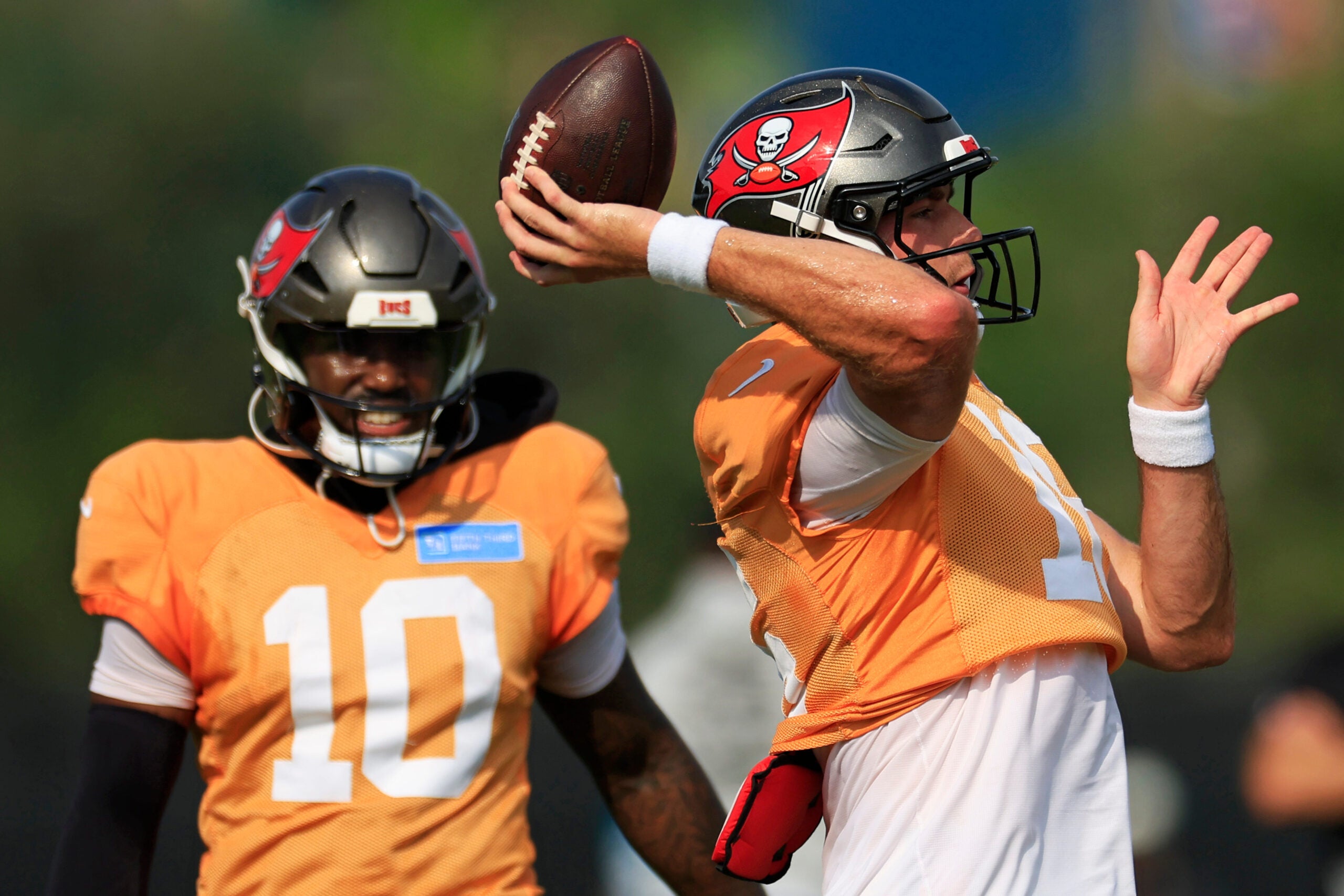 Jalon Daniels is on the verge of taking over as the Buccaneers' backup quarterback.