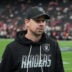 Las Vegas Raiders head coach Klint Kubiak starting quarterback Kirk Cousins Fernando Mendoza