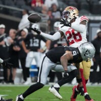 Las Vegas Raiders waiver wire spot Darrell Luter Jr.