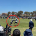 Dallas Cowboys safety/nickel Caleb Downs defends CeeDee Lamb in the end zone during training camp practice in Oxnard, California.