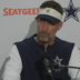 Dallas Cowboys HC talks to reporters after preseason win over the Seattle Seahawks.