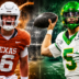 Texas QB Arch Manning and Oregon QB Dante Moore