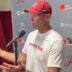 Alabama Crimson Tide head coach Kalen DeBoer speaks to the media following practice, 8/24/2026.