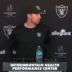 Las Vegas Raiders head coach Klint Kubiak training camp