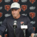 Chicago Bears head coach Ben Johnson speaks with reporters after the preseason finale.