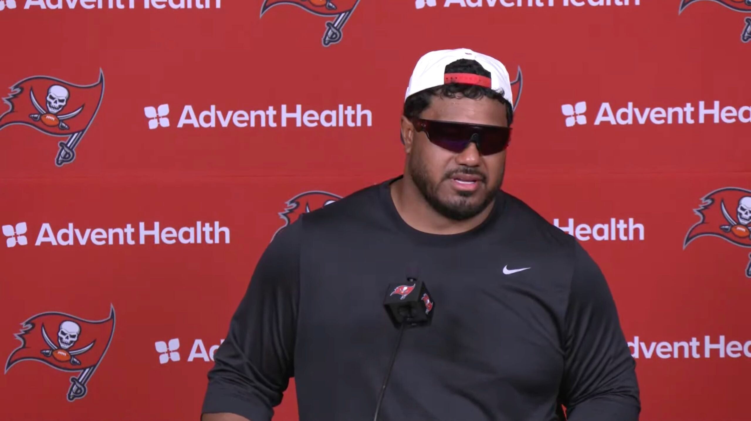 Vita Vea didn't mince words when it came to his defense of Todd Bowles.