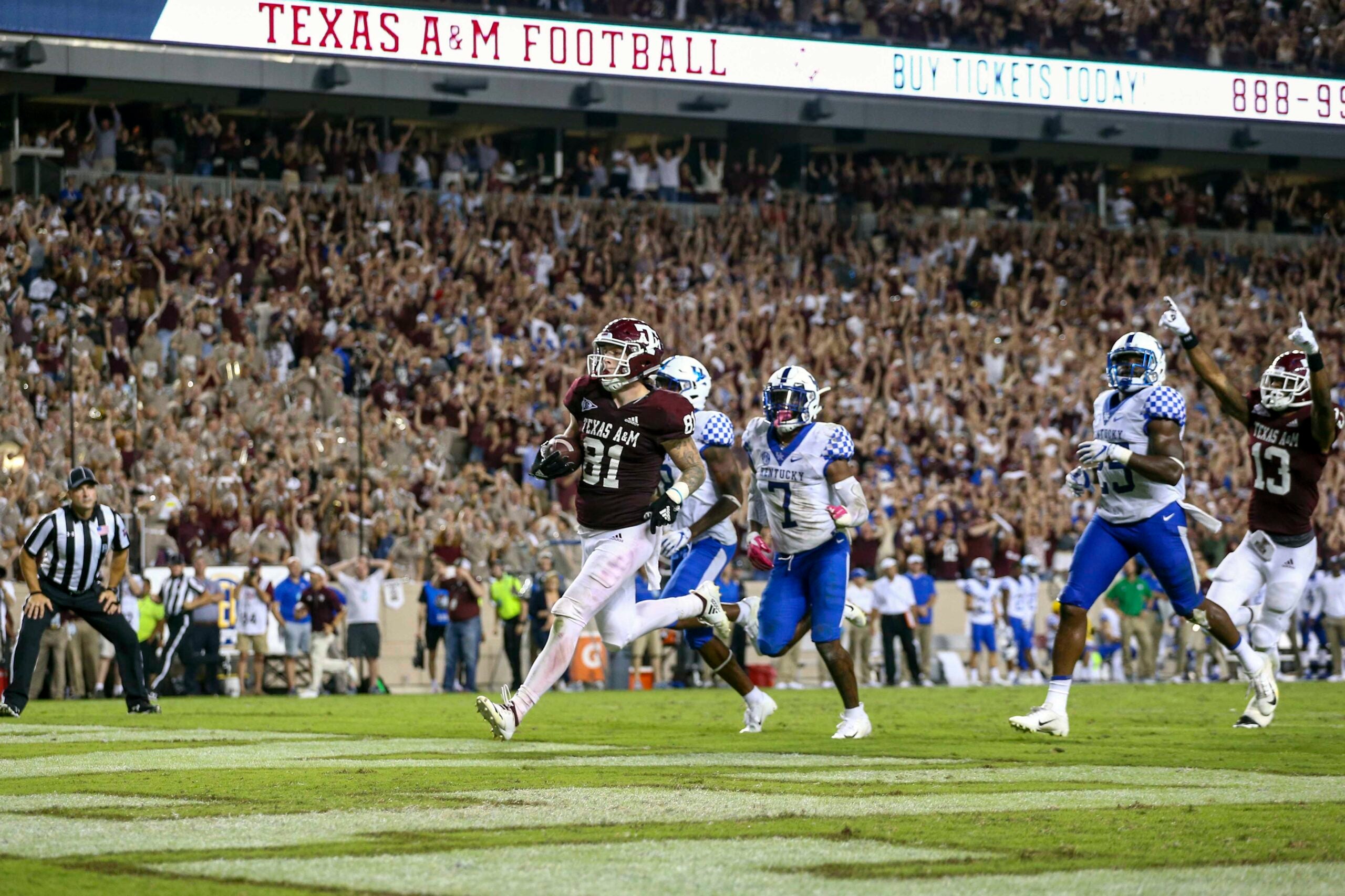 Texas A&M Aggies Kentucky Wildcats final score predictions