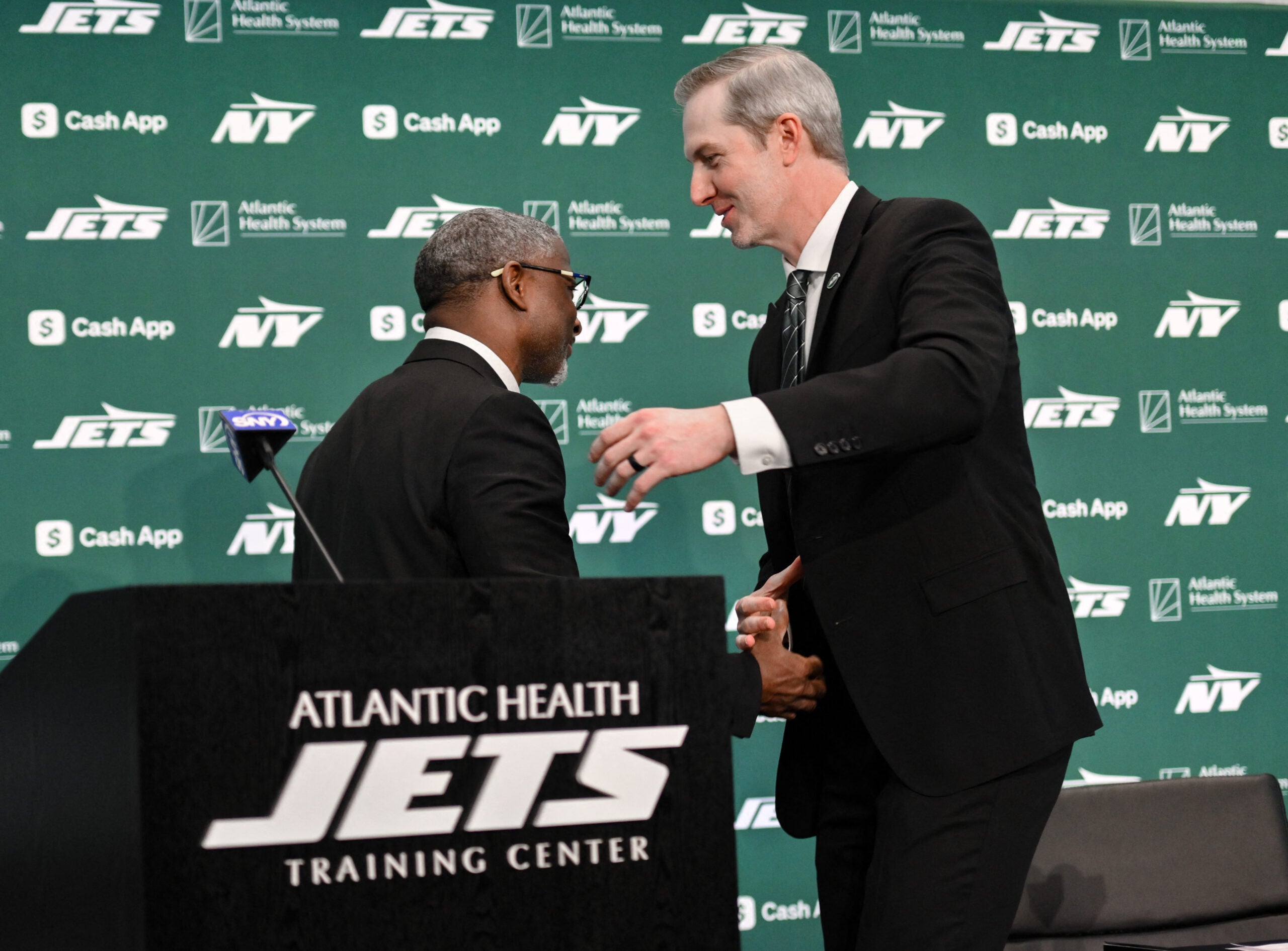 Former New York Jets OL Damien Woody encouraged fans to trust in the process.