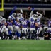 Aug 16, 2025; Arlington, Texas, USA; Baltimore Ravens place kicker Tyler Loop (33) kicks a field goal during the game between the Dallas Cowboys and the Baltimore Ravens at AT&T Stadium.