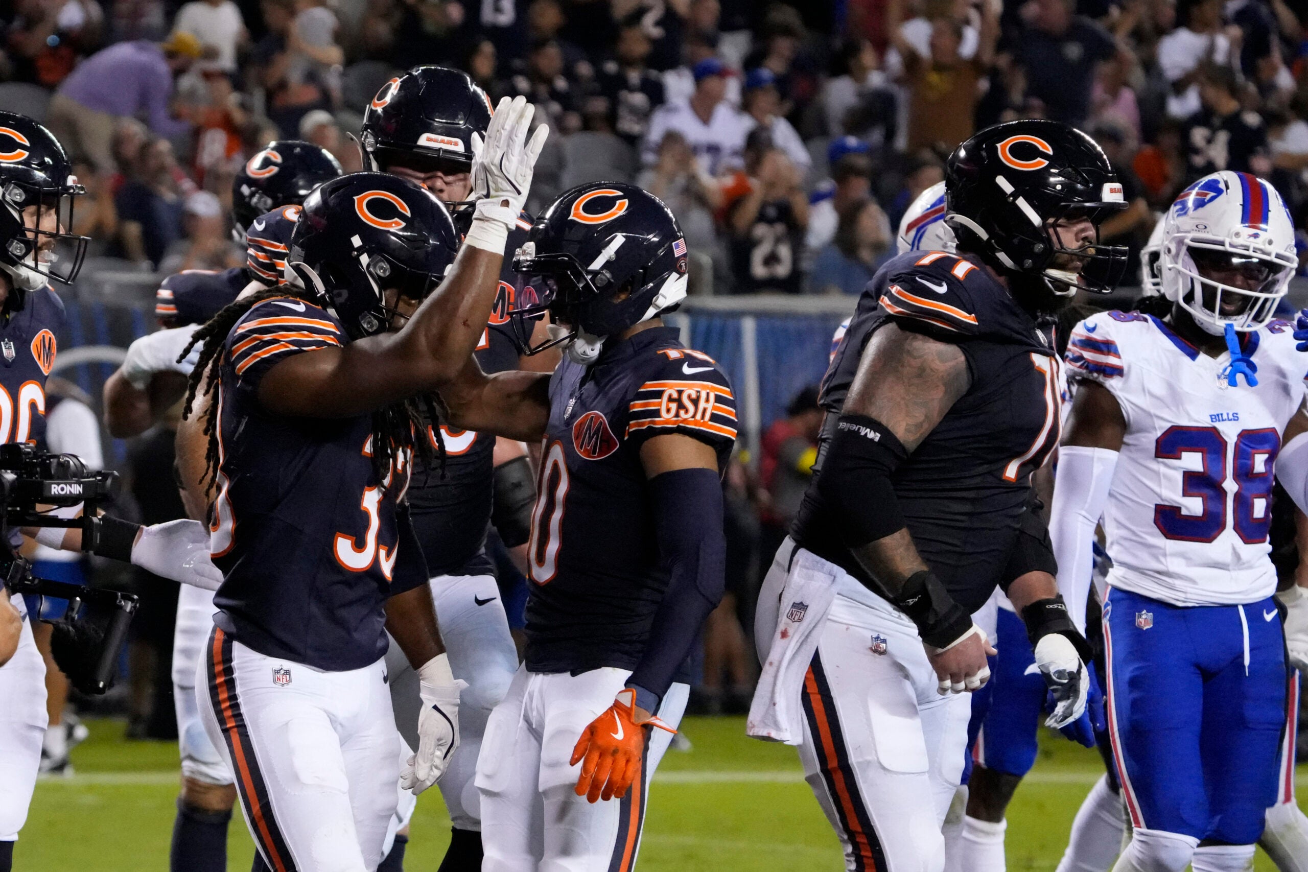 Chicago Bears wide receiver Tyler Scott