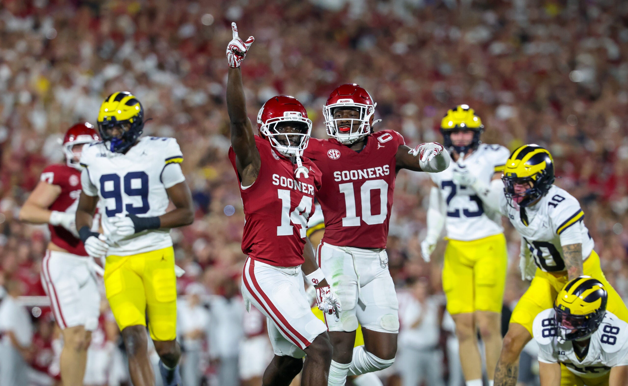 Oklahoma Sooners vs. Michigan Wolverines Week 2