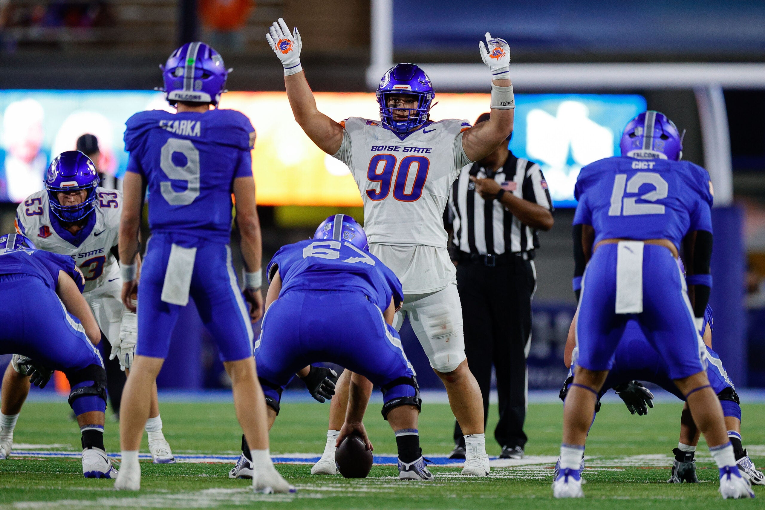 Braxton Fely Boise State Oklahoma Sooners defensive tackle
