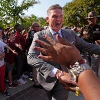 Oklahoma Sooners head coach Brent Venables before game vs. Michigan Wolverines