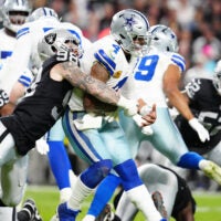 Dallas Cowboys Las Vegas Raiders edge rusher Maxx Crosby