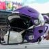 Nov 23, 2025; Green Bay, Wisconsin, USA; General view of an Minnesota Vikings helmet during the game against the Green Bay Packers at Lambeau Field.