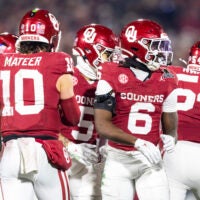Oklahoma Sooners running back Tory Blaylock