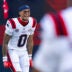 Feb 8, 2026; Santa Clara, CA, USA; New England Patriots cornerback Christian Gonzalez (0) against the Seattle Seahawks during Super Bowl LX at Levi's Stadium.