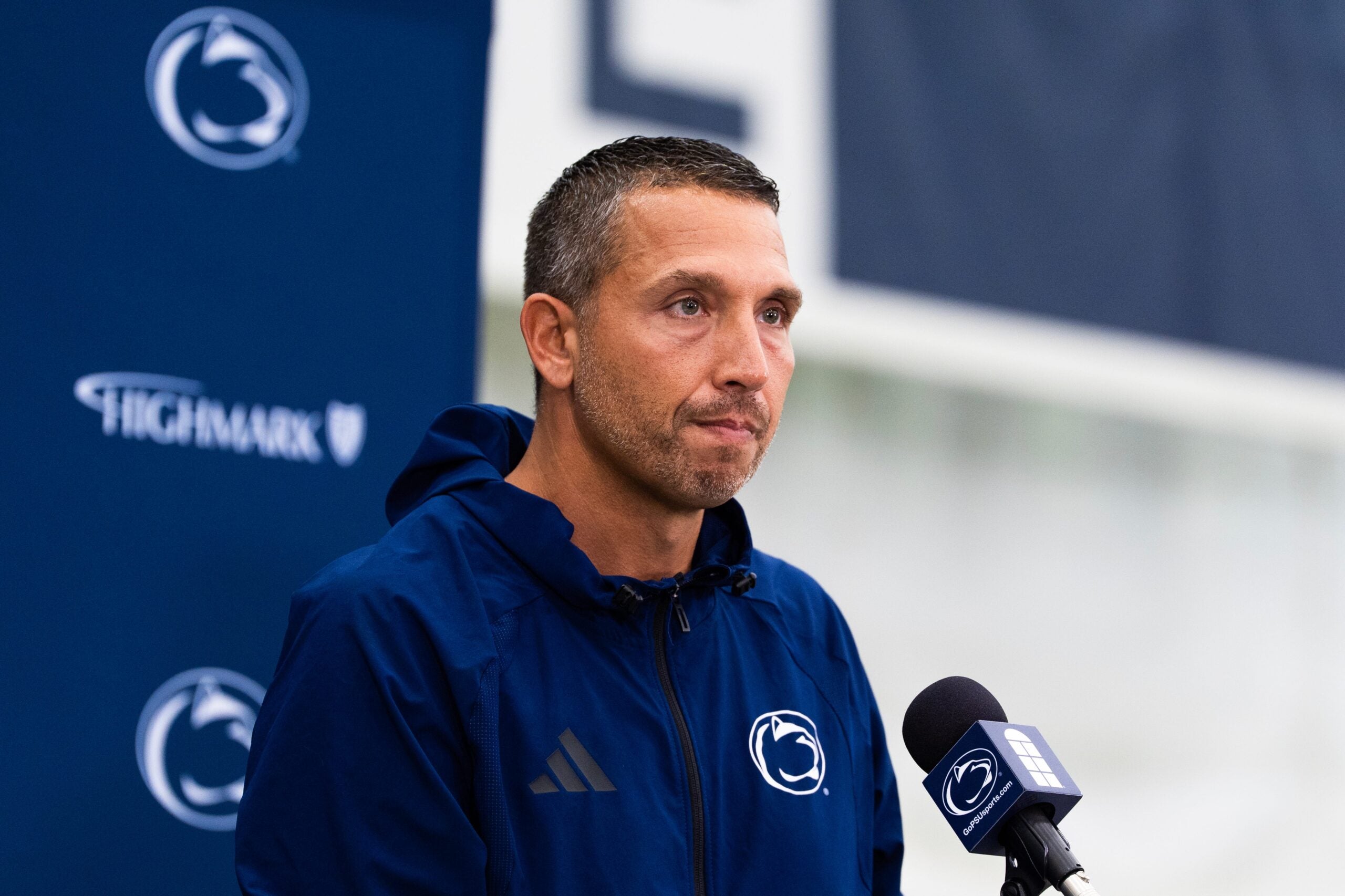 Penn State Nittany Lions head coach Matt Campbell