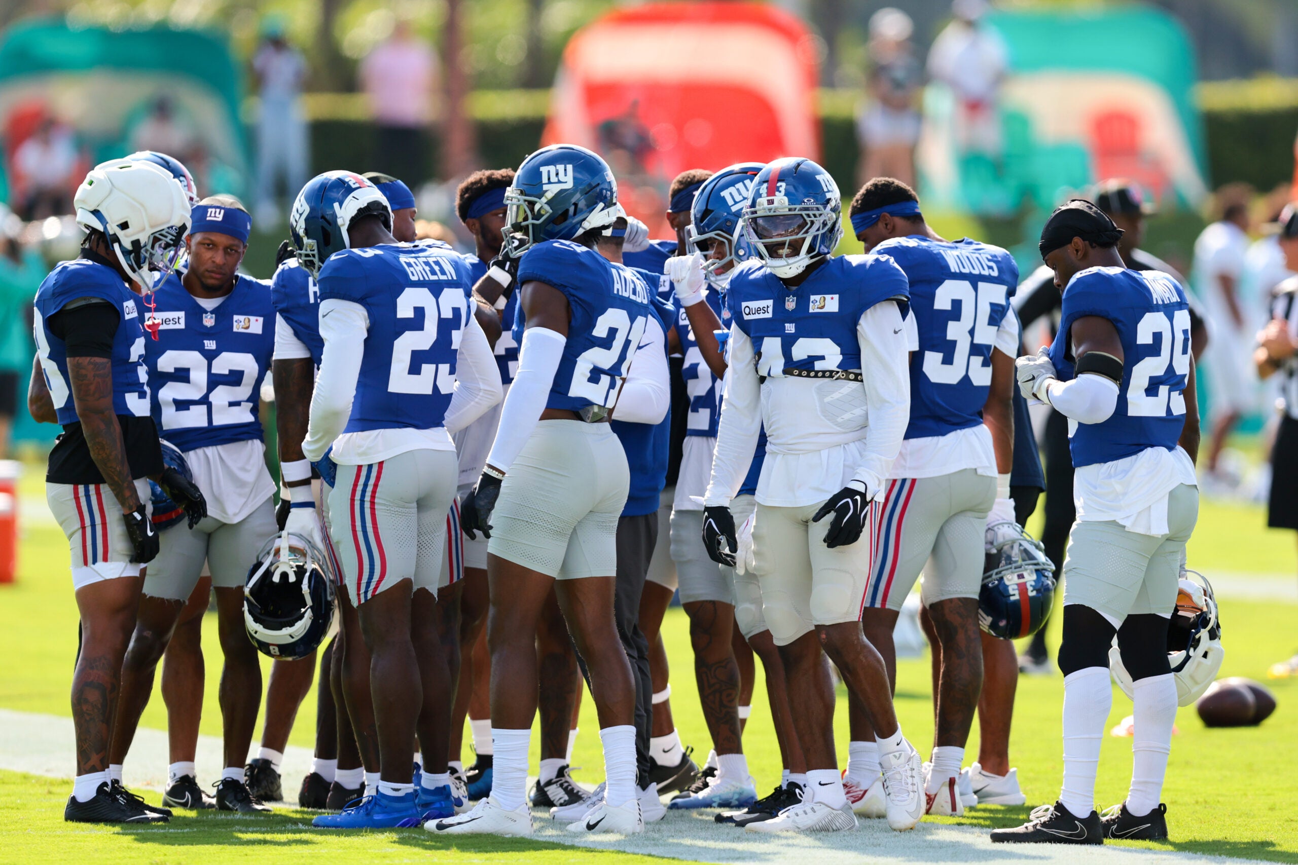Several Giants players are ready to prove Cowboys WR George Pickens wrong after his latest comments.