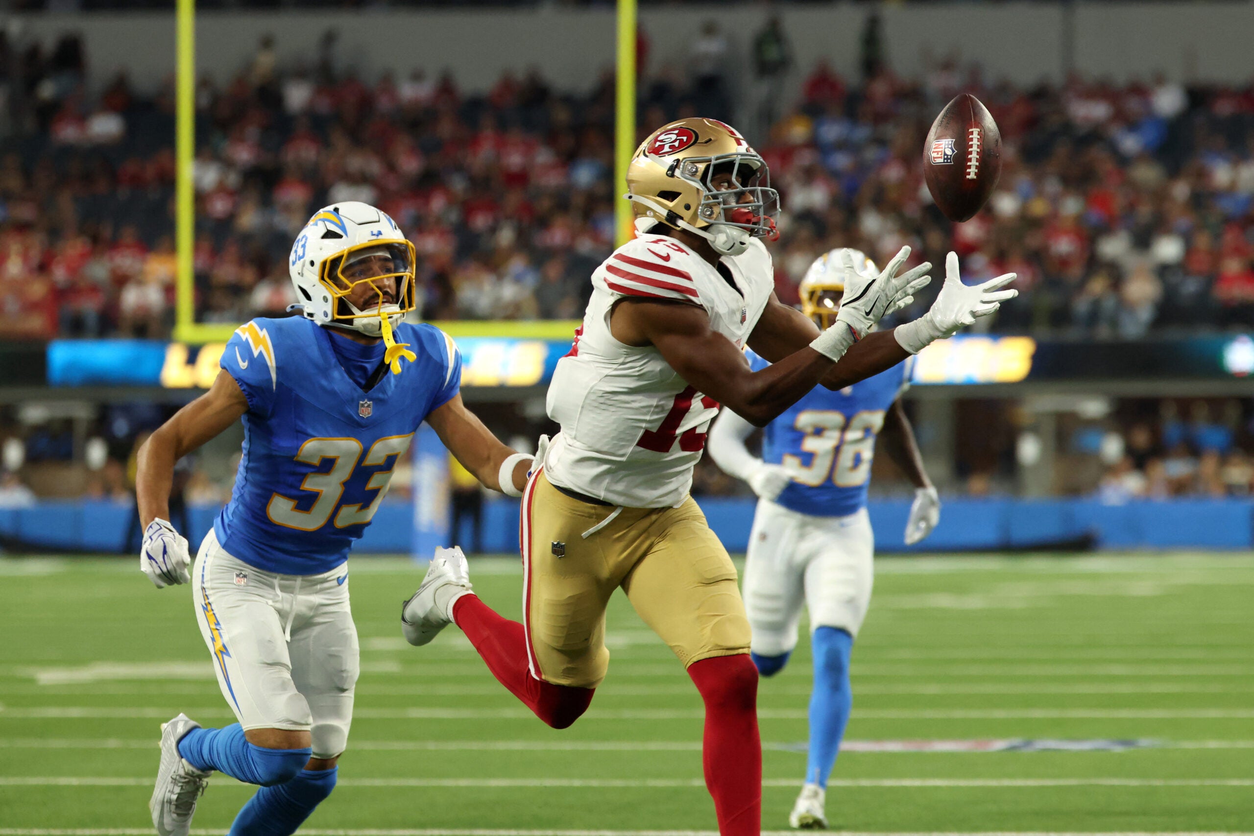 49ers Rookie WR De'Zhaun Stribling received a great endorsement from QB Brock Purdy this week.