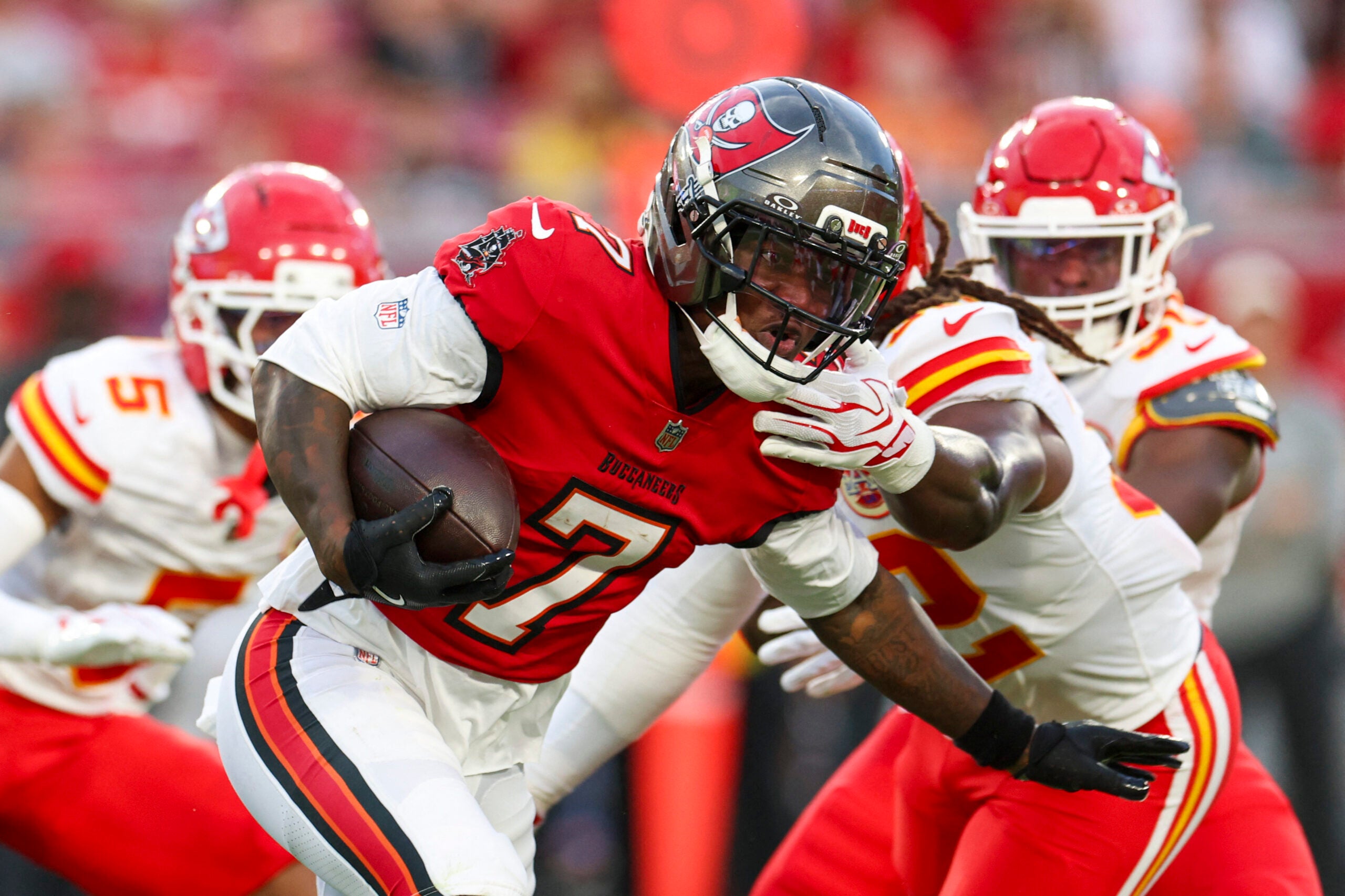 The Buccaneers are taking an interesting approach with their rushing attack in 2026.