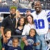 Aug 28, 2026; Arlington, Texas, USA; Dallas Cowboys linebacker Von Miller (40) poses with his family before the game against the New Orleans Saints at AT&T Stadium.