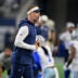 Aug 28, 2026; Arlington, Texas, USA; Dallas Cowboys head coach Brian Schottenheimer looks on before the game between the Cowboys and the Saints at AT&T Stadium.