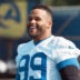 Aug 30, 2026; Woodland Hills, CA, USA; Los Angeles Rams defensive end Aaron Donald (99) at practice at the Rams Practice Facility.