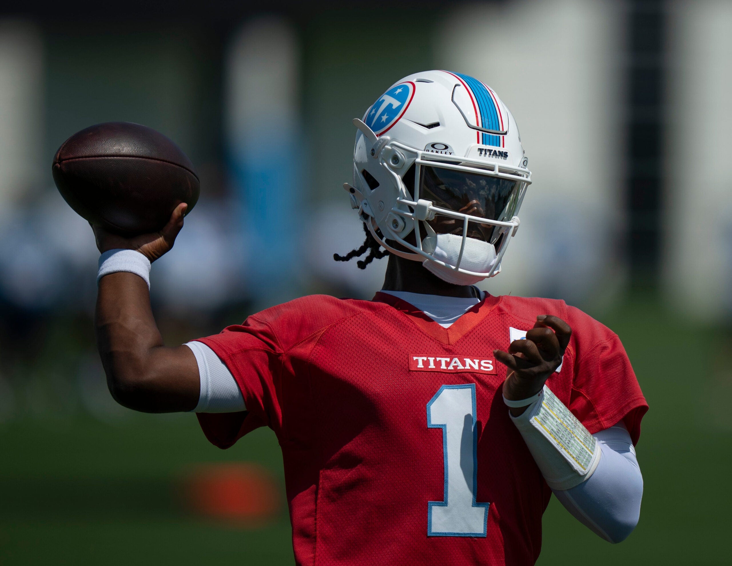 Cam Ward is ready for the Titans to show out against the Jets.