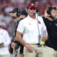 Oklahoma Sooners head coach Brent Venables UTEP
