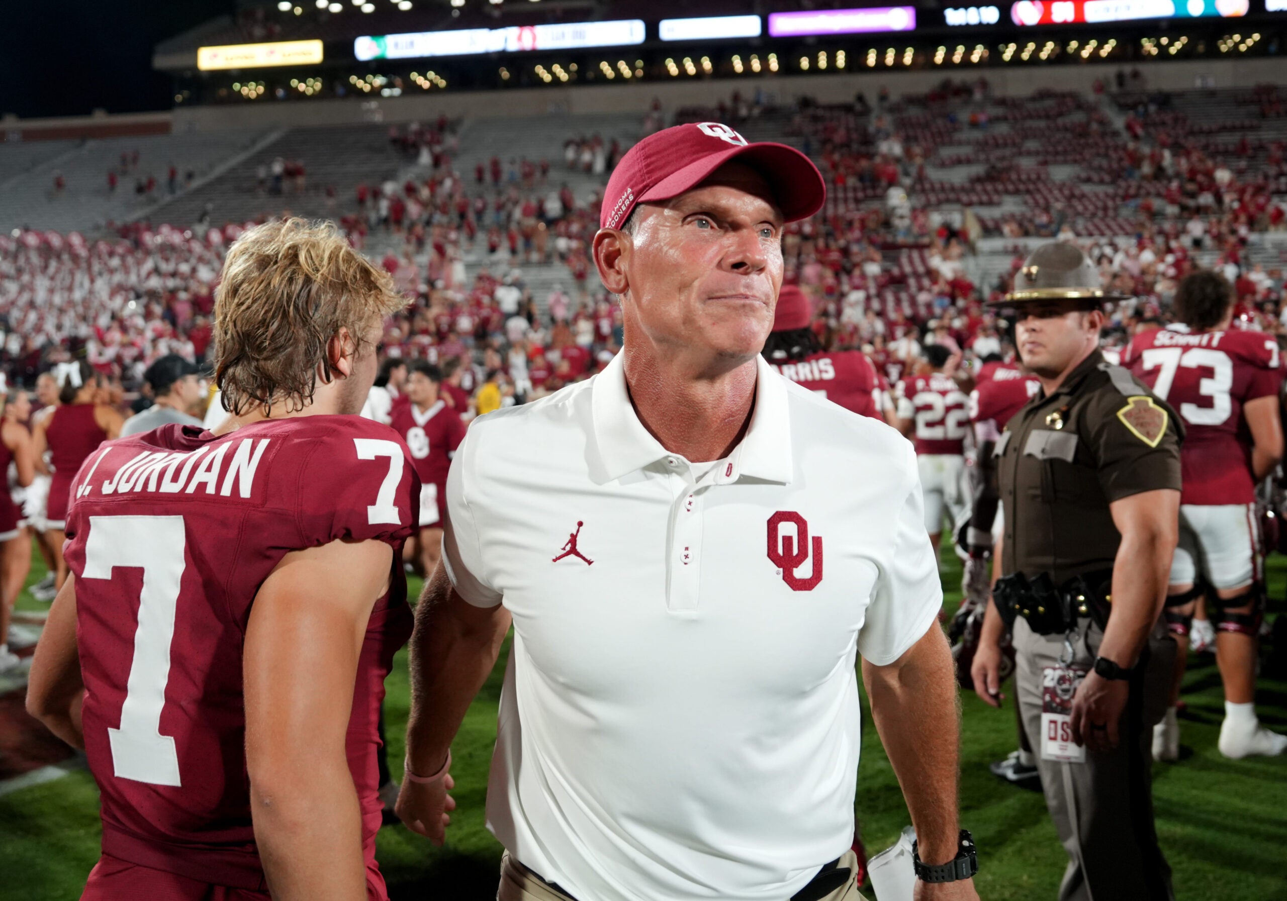 Oklahoma Sooners head coach Brent venables