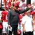 Sep 5, 2026; Tuscaloosa, Alabama, USA; Alabama Crimson Tide head coach Kalen DeBoer observes from the sidelines during the first quarter against the East Carolina Pirates at Saban Field at Bryant-Denny Stadium.