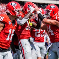 Georgia Bulldogs quarterback Gunner Stockton