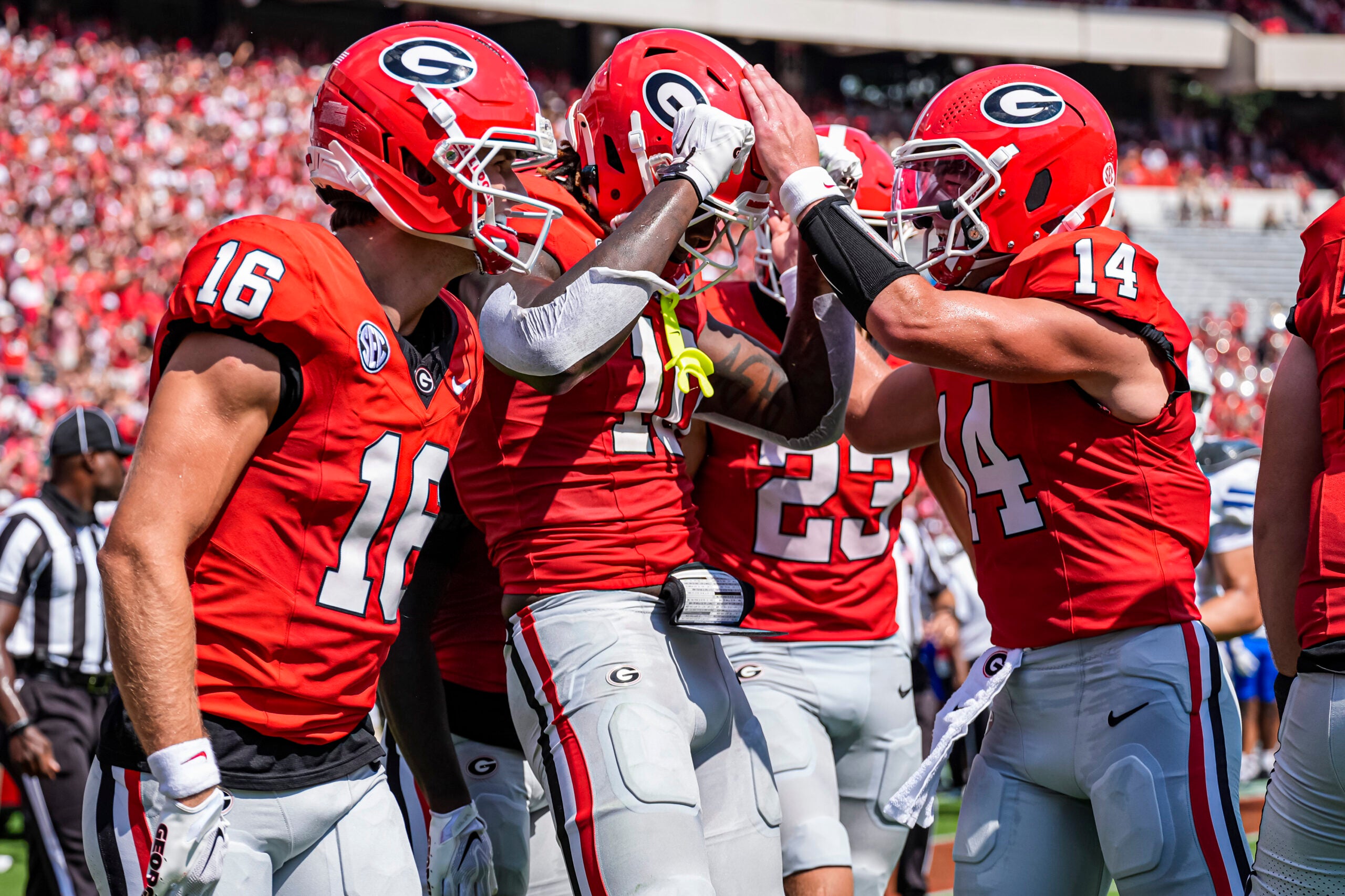 Georgia Bulldogs quarterback Gunner Stockton